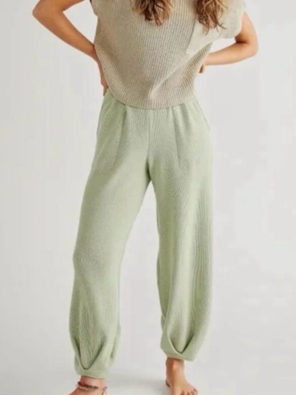 Free People beach freya knit balloon pants